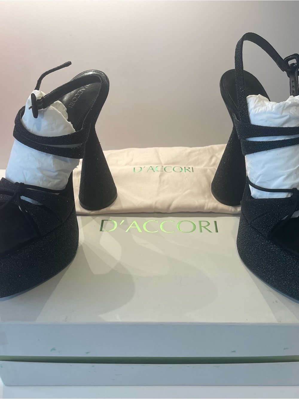 Black Strappy Platform Sandals